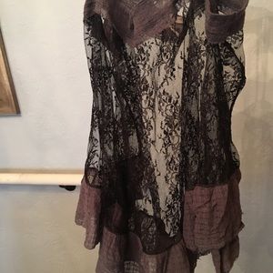 Free People sheer top